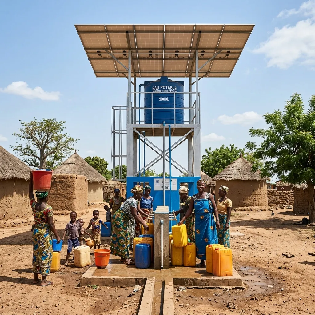 Accès durable à l'eau communautaire